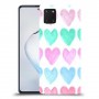 לבבות פסטל כיסוי מגן קשיח מעוצב ל Samsung Galaxy Note10 Lite יחידה אחת סקרין מובייל