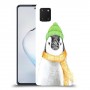 פינגווין בקור כיסוי מגן קשיח מעוצב ל Samsung Galaxy Note10 Lite יחידה אחת סקרין מובייל