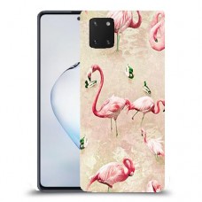 פלמינגו ורוד כיסוי מגן קשיח מעוצב ל Samsung Galaxy Note10 Lite יחידה אחת סקרין מובייל