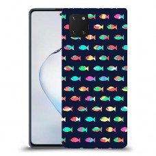 קשת בדגים כיסוי מגן קשיח מעוצב ל Samsung Galaxy Note10 Lite יחידה אחת סקרין מובייל