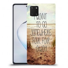 במקום רחוק רחוק כיסוי מגן קשיח מעוצב ל Samsung Galaxy Note10 Lite יחידה אחת סקרין מובייל