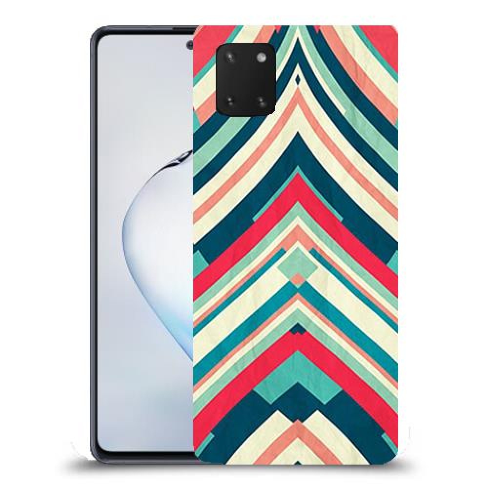 פסים בצבע כיסוי מגן קשיח מעוצב ל Samsung Galaxy Note10 Lite יחידה אחת סקרין מובייל