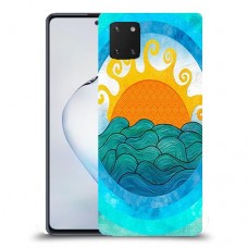 זריחה ליד הים כיסוי מגן קשיח מעוצב ל Samsung Galaxy Note10 Lite יחידה אחת סקרין מובייל