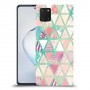 משולשים כיסוי מגן קשיח מעוצב ל Samsung Galaxy Note10 Lite יחידה אחת סקרין מובייל