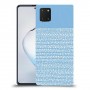 נקודות לבנות בכחול כיסוי מגן קשיח מעוצב ל Samsung Galaxy Note10 Lite יחידה אחת סקרין מובייל