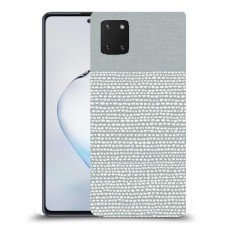 נקודות לבנות אפור כיסוי מגן קשיח מעוצב ל Samsung Galaxy Note10 Lite יחידה אחת סקרין מובייל