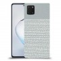 נקודות לבנות אפור כיסוי מגן קשיח מעוצב ל Samsung Galaxy Note10 Lite יחידה אחת סקרין מובייל