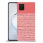נקודות לבנות בורוד כיסוי מגן קשיח מעוצב ל Samsung Galaxy Note10 Lite יחידה אחת סקרין מובייל