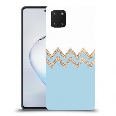 לבן כחול כיסוי מגן קשיח מעוצב ל Samsung Galaxy Note10 Lite יחידה אחת סקרין מובייל