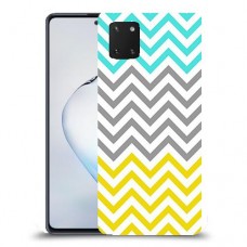שורות צהובות-ירוקות כיסוי מגן קשיח מעוצב ל Samsung Galaxy Note10 Lite יחידה אחת סקרין מובייל