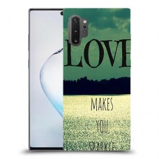 אהבה גורמת לך לנצנץ כיסוי מגן קשיח מעוצב ל Samsung Galaxy Note10+ 5G יחידה אחת סקרין מובייל