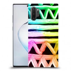 ניאון גיאומטריה כיסוי מגן קשיח מעוצב ל Samsung Galaxy Note10+ 5G יחידה אחת סקרין מובייל