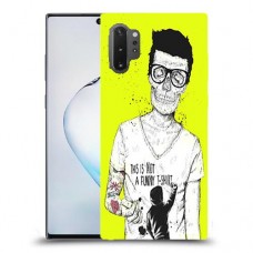 לא חולצת טריקו מצחיקה כיסוי מגן קשיח מעוצב ל Samsung Galaxy Note10+ 5G יחידה אחת סקרין מובייל