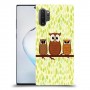משפחת ינשוף כיסוי מגן קשיח מעוצב ל Samsung Galaxy Note10+ 5G יחידה אחת סקרין מובייל