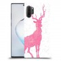 צבי ורוד כיסוי מגן קשיח מעוצב ל Samsung Galaxy Note10+ 5G יחידה אחת סקרין מובייל