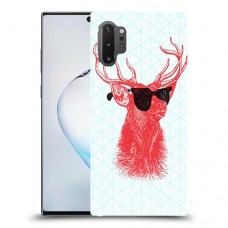 אדג אדום במשקפיים כיסוי מגן קשיח מעוצב ל Samsung Galaxy Note10+ 5G יחידה אחת סקרין מובייל