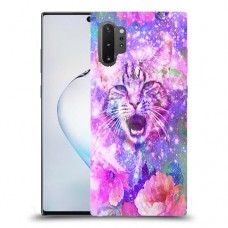 חתול מושלג כיסוי מגן קשיח מעוצב ל Samsung Galaxy Note10+ 5G יחידה אחת סקרין מובייל