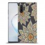 חמניות בשחור כיסוי מגן קשיח מעוצב ל Samsung Galaxy Note10+ 5G יחידה אחת סקרין מובייל