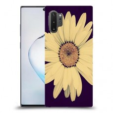 חמניות בשחור כיסוי מגן קשיח מעוצב ל Samsung Galaxy Note10+ 5G יחידה אחת סקרין מובייל