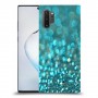 טורקיז יהלומים כיסוי מגן קשיח מעוצב ל Samsung Galaxy Note10+ 5G יחידה אחת סקרין מובייל