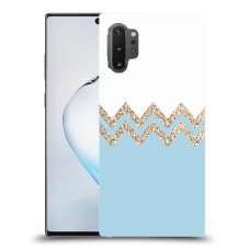 לבן כחול כיסוי מגן קשיח מעוצב ל Samsung Galaxy Note10+ 5G יחידה אחת סקרין מובייל