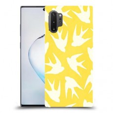 צהוב ציפור החיים כיסוי מגן קשיח מעוצב ל Samsung Galaxy Note10+ 5G יחידה אחת סקרין מובייל