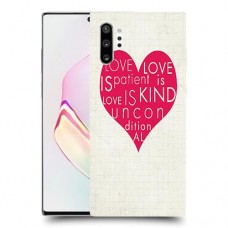 אהבה היא אדיבה כיסוי מגן קשיח מעוצב ל Samsung Galaxy Note10+ יחידה אחת סקרין מובייל