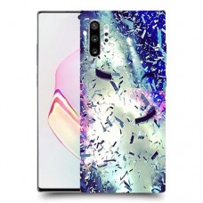 גשם מתכת כיסוי מגן קשיח מעוצב ל Samsung Galaxy Note10+ יחידה אחת סקרין מובייל