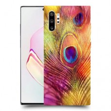 נוצת טווס כיסוי מגן קשיח מעוצב ל Samsung Galaxy Note10+ יחידה אחת סקרין מובייל