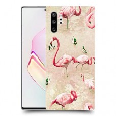 פלמינגו ורוד כיסוי מגן קשיח מעוצב ל Samsung Galaxy Note10+ יחידה אחת סקרין מובייל