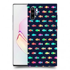 קשת בדגים כיסוי מגן קשיח מעוצב ל Samsung Galaxy Note10+ יחידה אחת סקרין מובייל