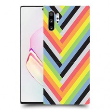 פסים קשת כיסוי מגן קשיח מעוצב ל Samsung Galaxy Note10+ יחידה אחת סקרין מובייל