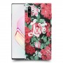 רוז אהבה כיסוי מגן קשיח מעוצב ל Samsung Galaxy Note10+ יחידה אחת סקרין מובייל