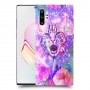חתול מושלג כיסוי מגן קשיח מעוצב ל Samsung Galaxy Note10+ יחידה אחת סקרין מובייל