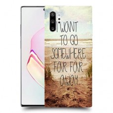 במקום רחוק רחוק כיסוי מגן קשיח מעוצב ל Samsung Galaxy Note10+ יחידה אחת סקרין מובייל