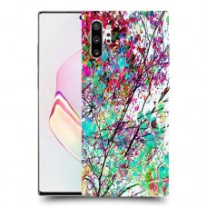 באביב בסגול כיסוי מגן קשיח מעוצב ל Samsung Galaxy Note10+ יחידה אחת סקרין מובייל