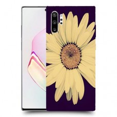 חמניות בשחור כיסוי מגן קשיח מעוצב ל Samsung Galaxy Note10+ יחידה אחת סקרין מובייל