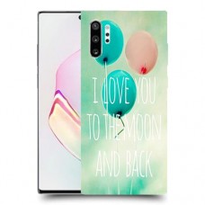 עד הירח ובחזרה כיסוי מגן קשיח מעוצב ל Samsung Galaxy Note10+ יחידה אחת סקרין מובייל