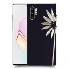 פרח לבן כיסוי מגן קשיח מעוצב ל Samsung Galaxy Note10+ יחידה אחת סקרין מובייל