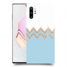 לבן כחול כיסוי מגן קשיח מעוצב ל Samsung Galaxy Note10+ יחידה אחת סקרין מובייל