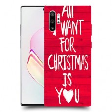 אתה עבור חג המולד כיסוי מגן קשיח מעוצב ל Samsung Galaxy Note10+ יחידה אחת סקרין מובייל