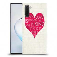 אהבה היא אדיבה כיסוי מגן קשיח מעוצב ל Samsung Galaxy Note10 יחידה אחת סקרין מובייל