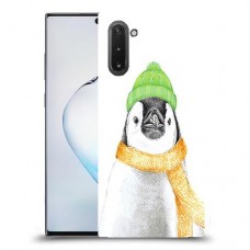 פינגווין בקור כיסוי מגן קשיח מעוצב ל Samsung Galaxy Note10 יחידה אחת סקרין מובייל