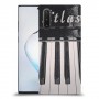 פסנתר Soul כיסוי מגן קשיח מעוצב ל Samsung Galaxy Note10 יחידה אחת סקרין מובייל