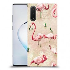 פלמינגו ורוד כיסוי מגן קשיח מעוצב ל Samsung Galaxy Note10 יחידה אחת סקרין מובייל