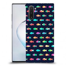 קשת בדגים כיסוי מגן קשיח מעוצב ל Samsung Galaxy Note10 יחידה אחת סקרין מובייל