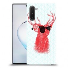 אדג אדום במשקפיים כיסוי מגן קשיח מעוצב ל Samsung Galaxy Note10 יחידה אחת סקרין מובייל