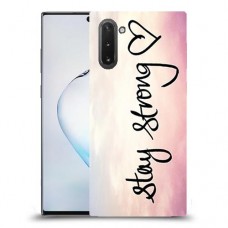 הישאר חזק כיסוי מגן קשיח מעוצב ל Samsung Galaxy Note10 יחידה אחת סקרין מובייל