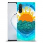 זריחה ליד הים כיסוי מגן קשיח מעוצב ל Samsung Galaxy Note10 יחידה אחת סקרין מובייל