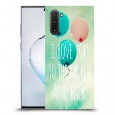 עד הירח ובחזרה כיסוי מגן קשיח מעוצב ל Samsung Galaxy Note10 יחידה אחת סקרין מובייל